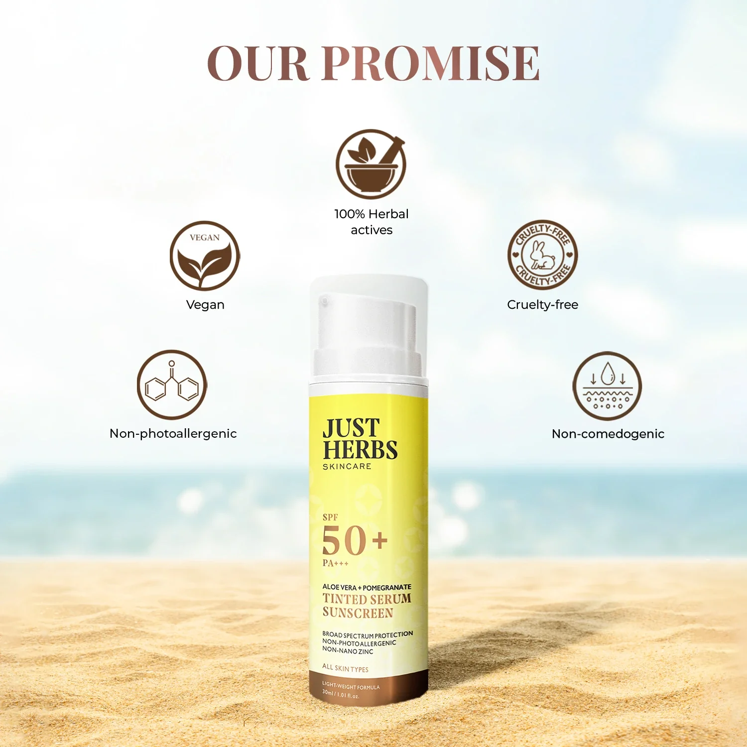 Tinted Serum Sunscreen with SPF 50+ PA+++ - Image 8