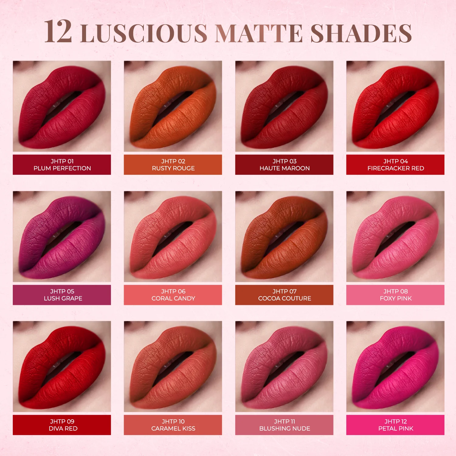 Transferproof Matte Lipstick with Shea Butter and Vitamin E - Image 14