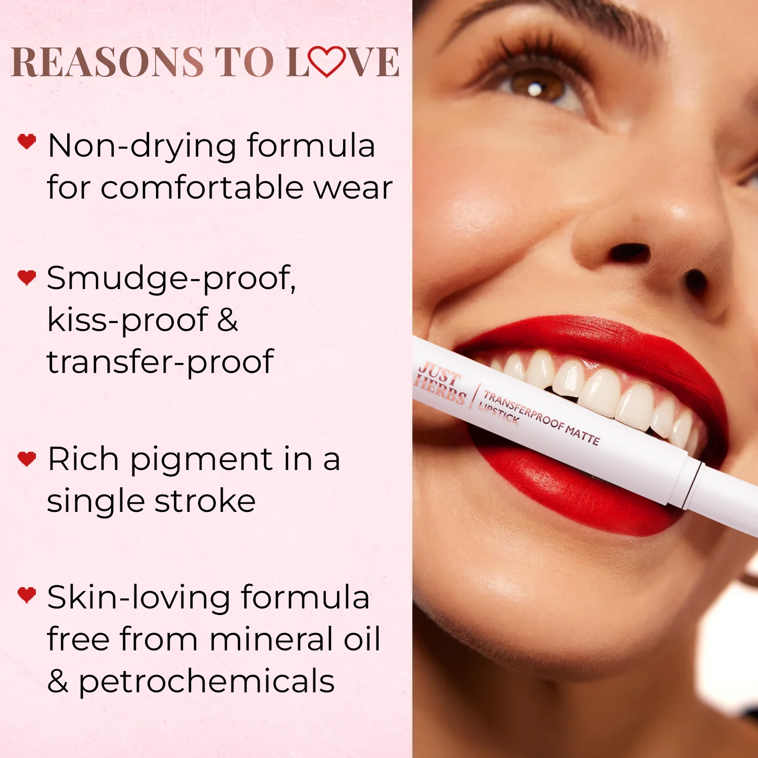 Transferproof Matte Lipstick with Shea Butter and Vitamin E - Image 16
