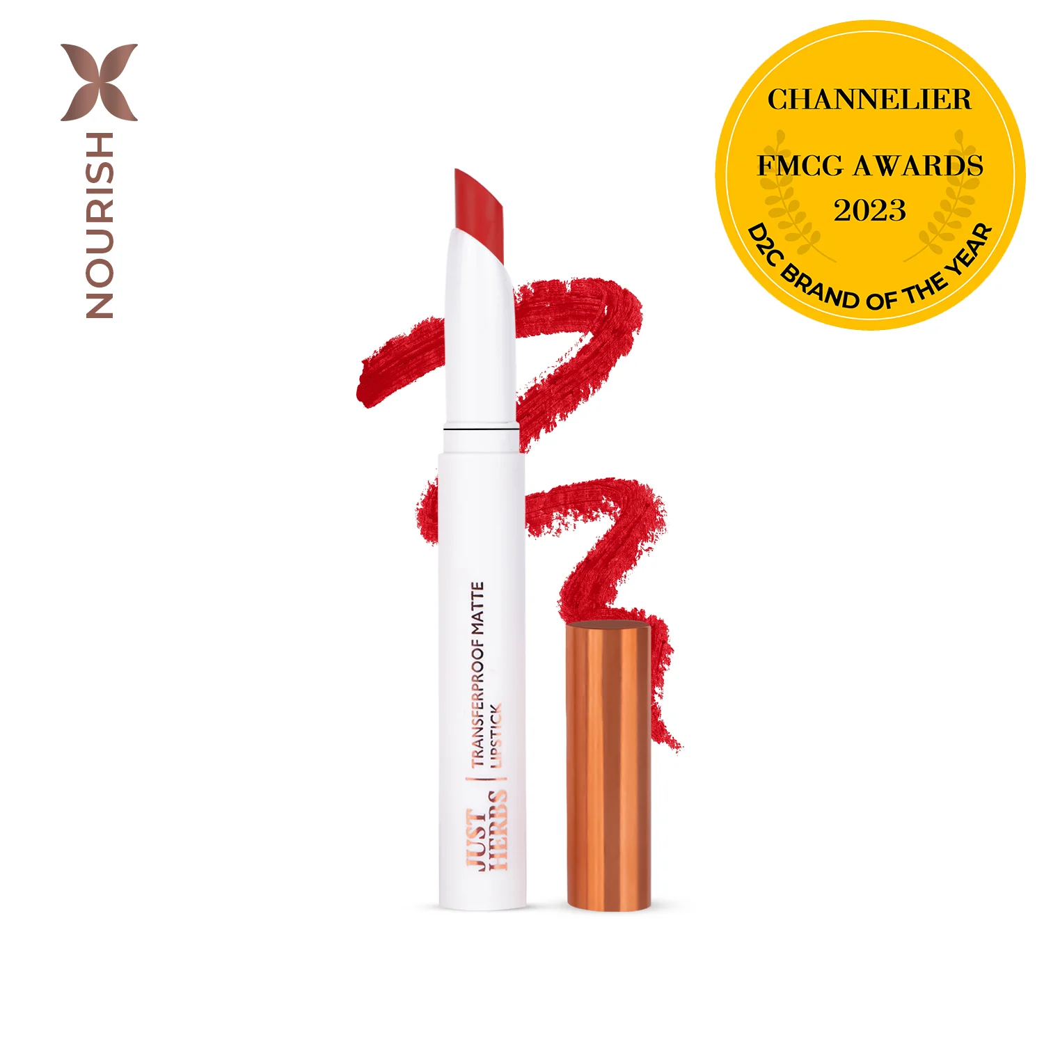 Transferproof Matte Lipstick with Shea Butter and Vitamin E - Image 4