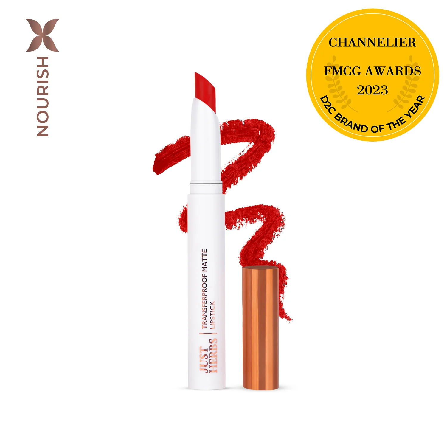 Transferproof Matte Lipstick with Shea Butter and Vitamin E - Image 9