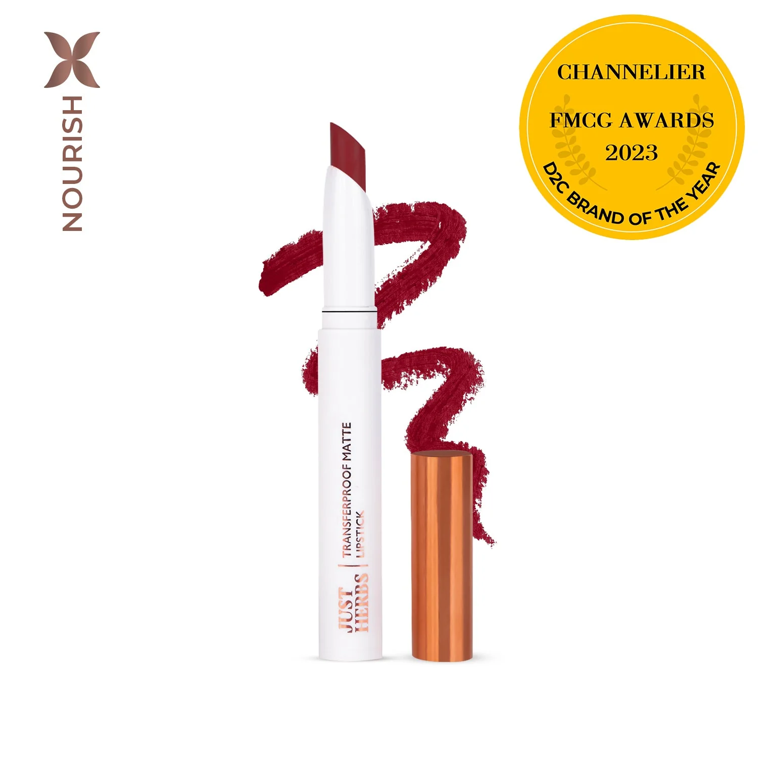Transferproof Matte Lipstick with Shea Butter and Vitamin E - Image 3