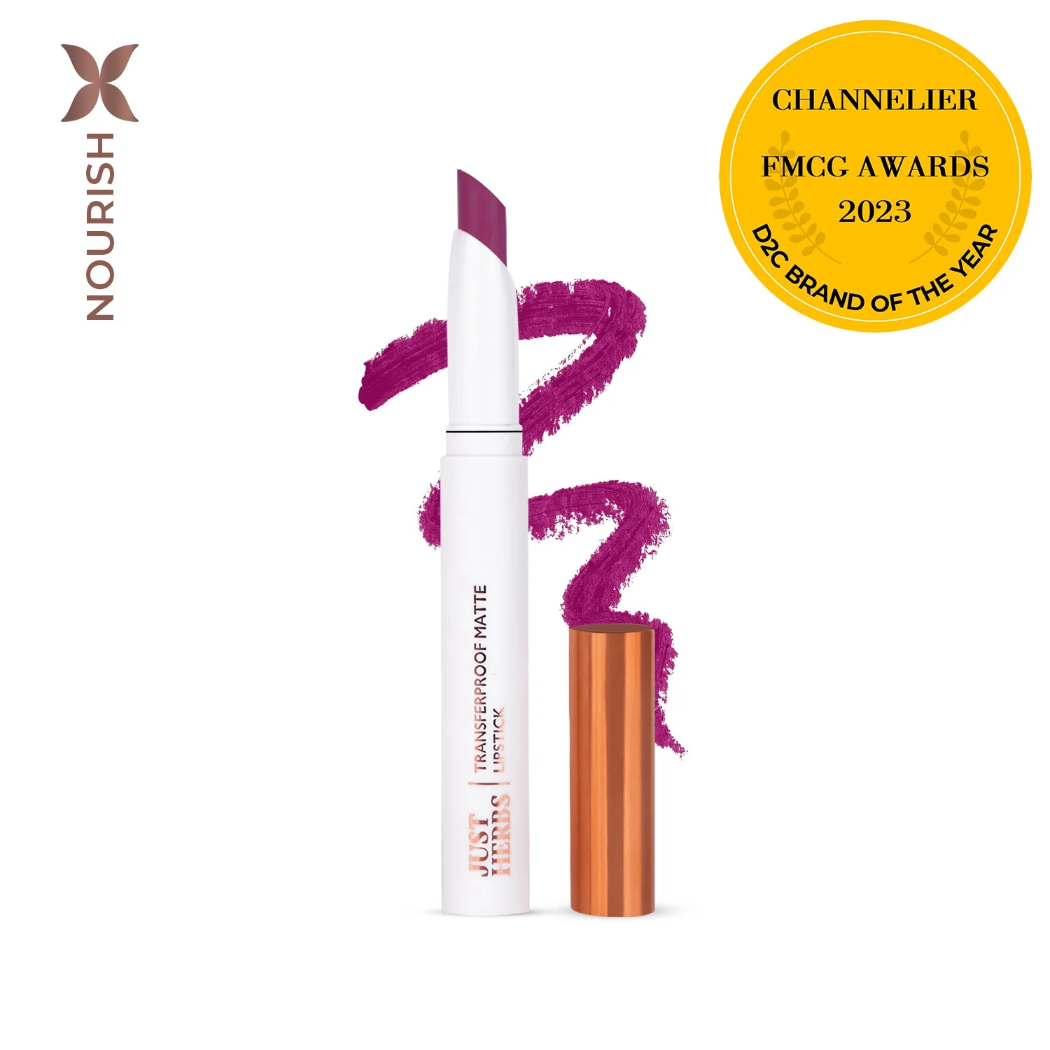 Transferproof Matte Lipstick with Shea Butter and Vitamin E - Image 5