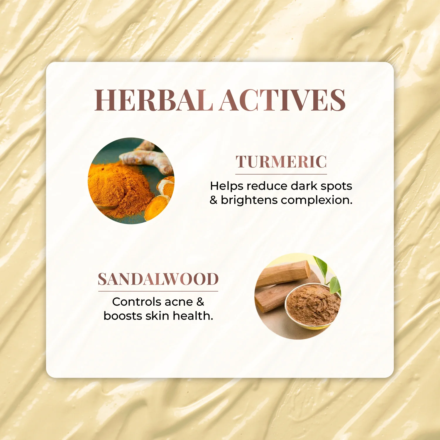 Ubtan Turmeric + Sandalwood Face Mask 100g - Image 5