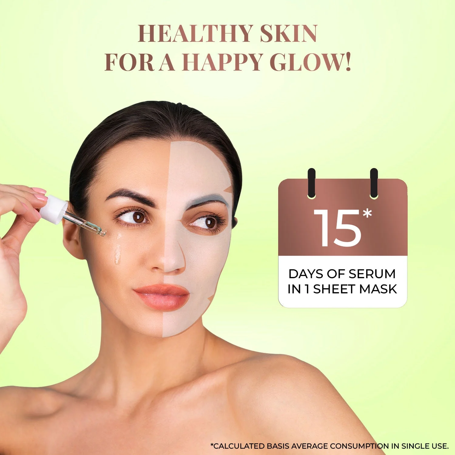 Vitamin C Amla Sheet Mask with Liquorice Root for Skin Brightening - Pack of 1 - Image 5